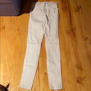 Genetic Shya Midrise Skinny White Jeans 23
